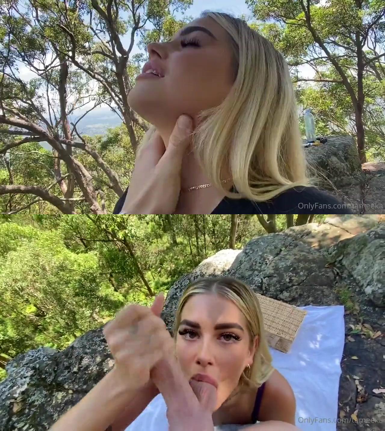 tameeka kerr picnic blowjob pov onlyfans video leaked pgkwwh 1