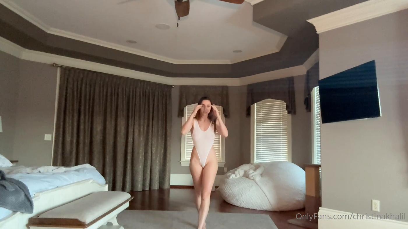 christina khalil wet see through swimsuits onlyfans video leaked mbbbab influencersgonewild