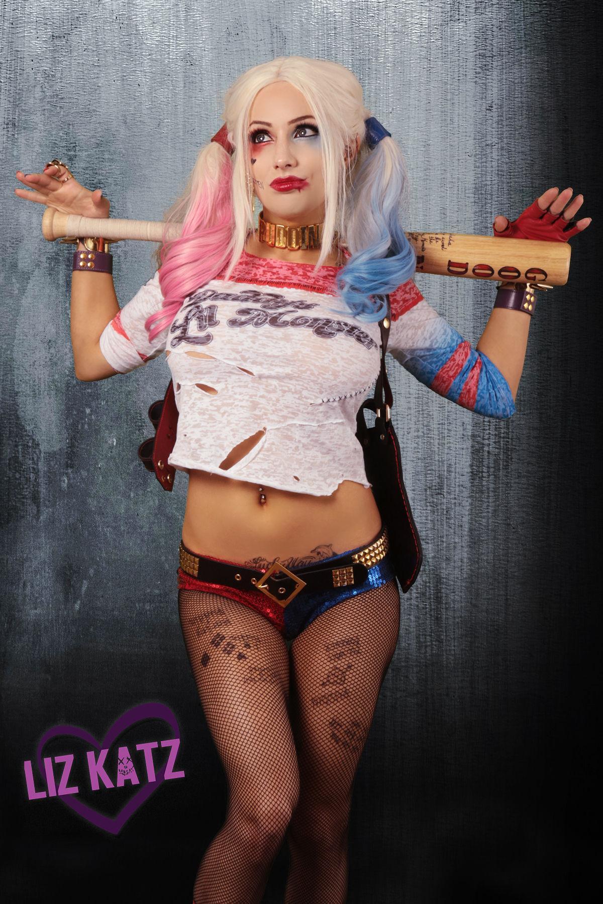liz katz nude harley quinn cosplay onlyfans set leaked nltyik influencersgonewild