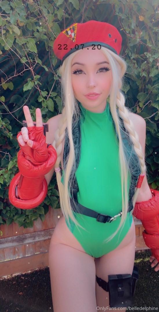 belle delphine cammy street fighter set fzqfwz influencersgonewild