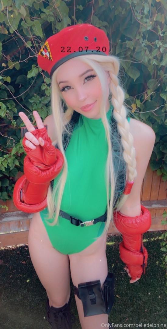 belle delphine cammy street fighter set gccqsa influencersgonewild