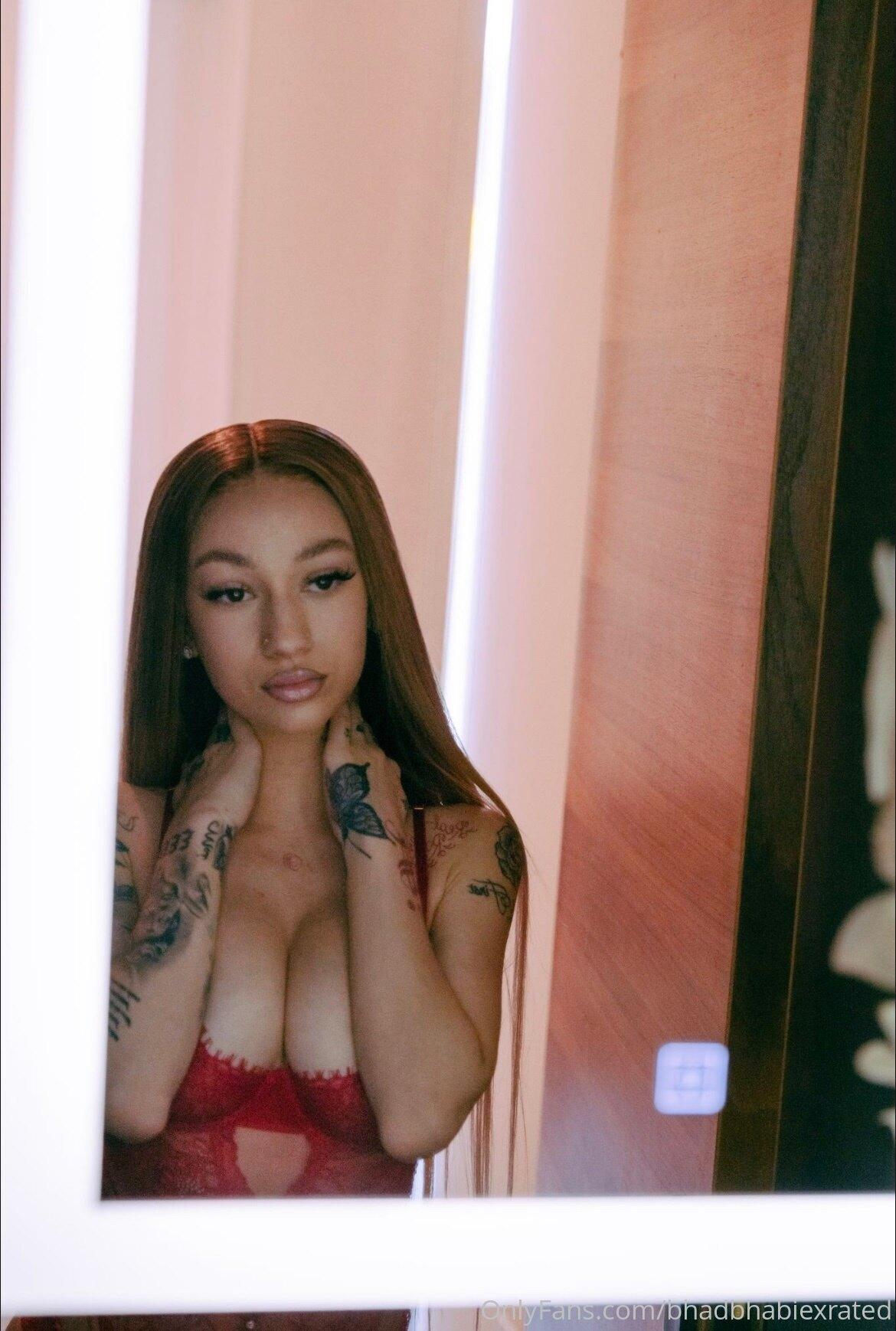 bhad bhabie x rated nude lingerie set leaked glysrd influencersgonewild