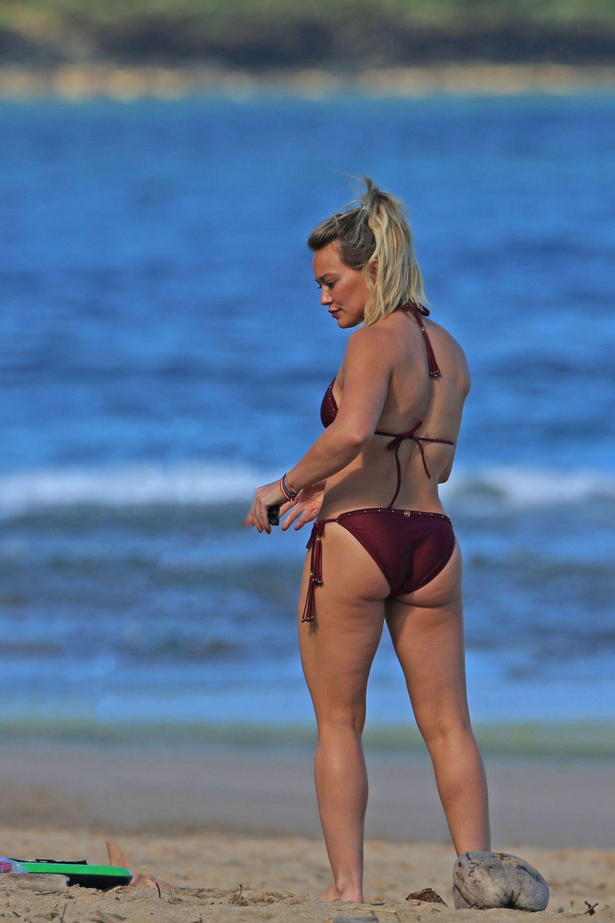 hilary duff bikini beach candid set leaked cyxvsy influencersgonewild
