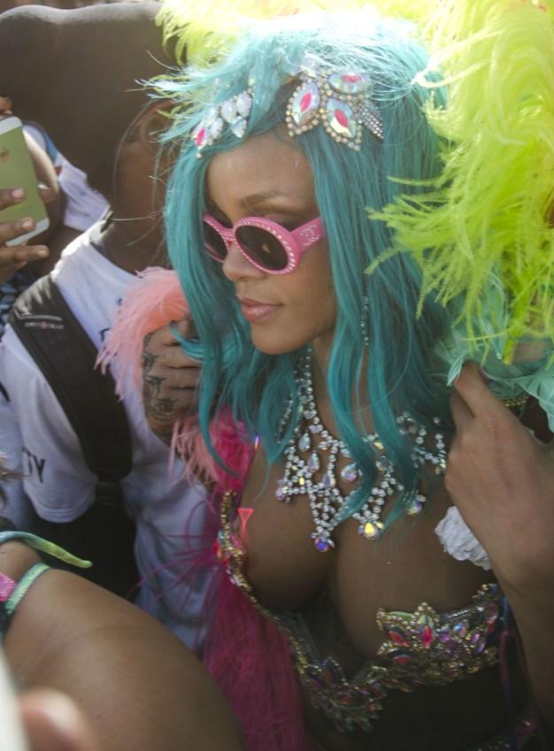 rihanna barbados festival pussy slip leaked serjcw influencersgonewild