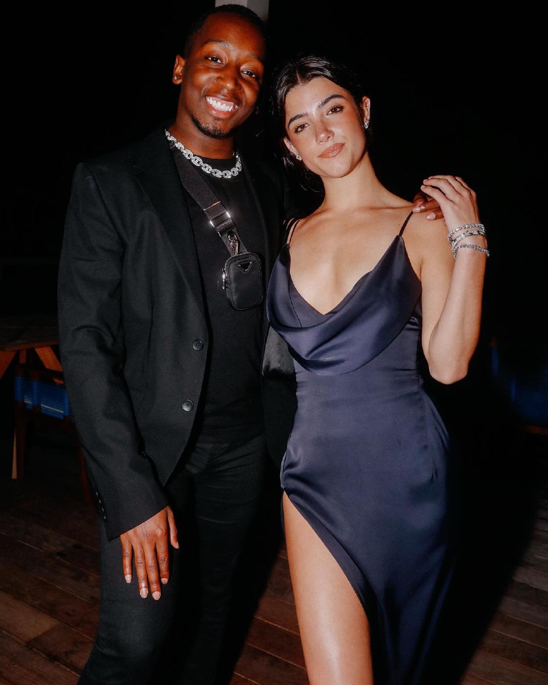 charli damelio sexy evening gown dress set leaked tpjwbc influencersgonewild