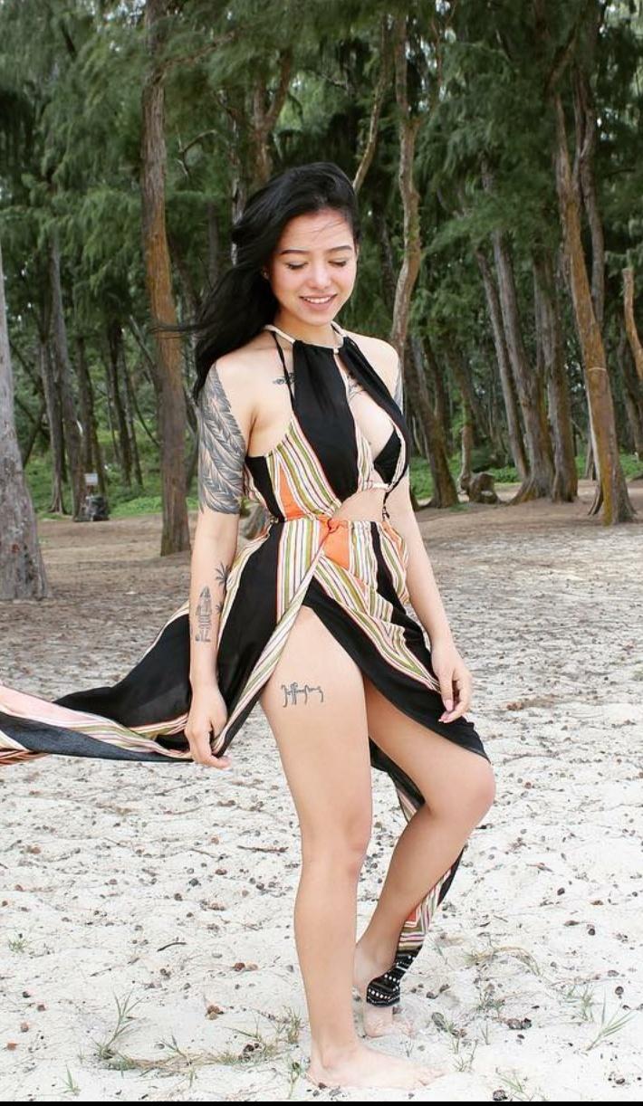 bella poarch sexy beach bikini set leaked bngvgb influencersgonewild