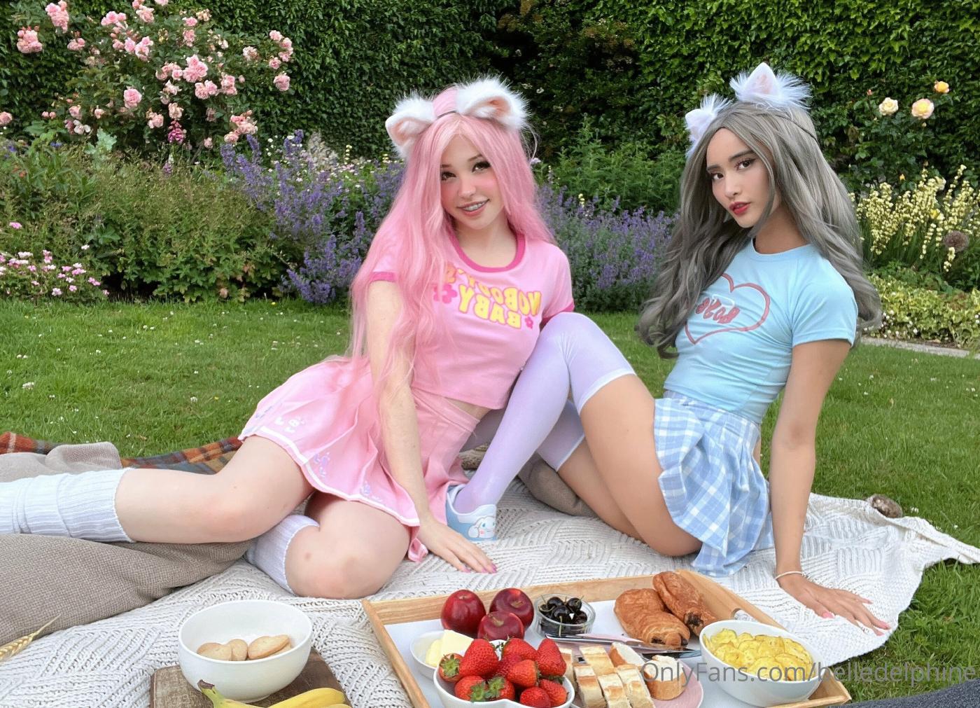 belle delphine bunny picnic collab onlyfans set leaked derelx influencersgonewild