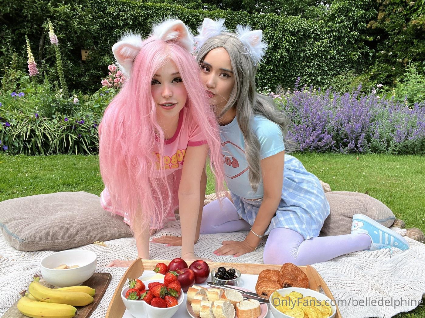 belle delphine bunny picnic collab onlyfans set leaked jnkstc influencersgonewild