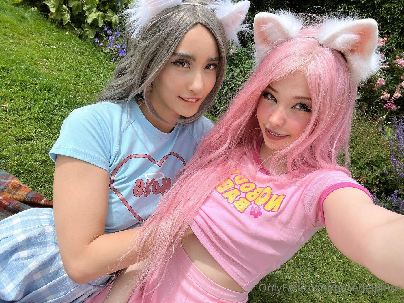 belle delphine bunny picnic collab onlyfans set leaked tszeqq influencersgonewild