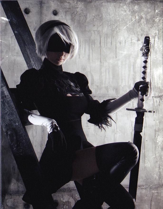 helly valentine 2b nier automata cosplay set leaked zismce influencersgonewild