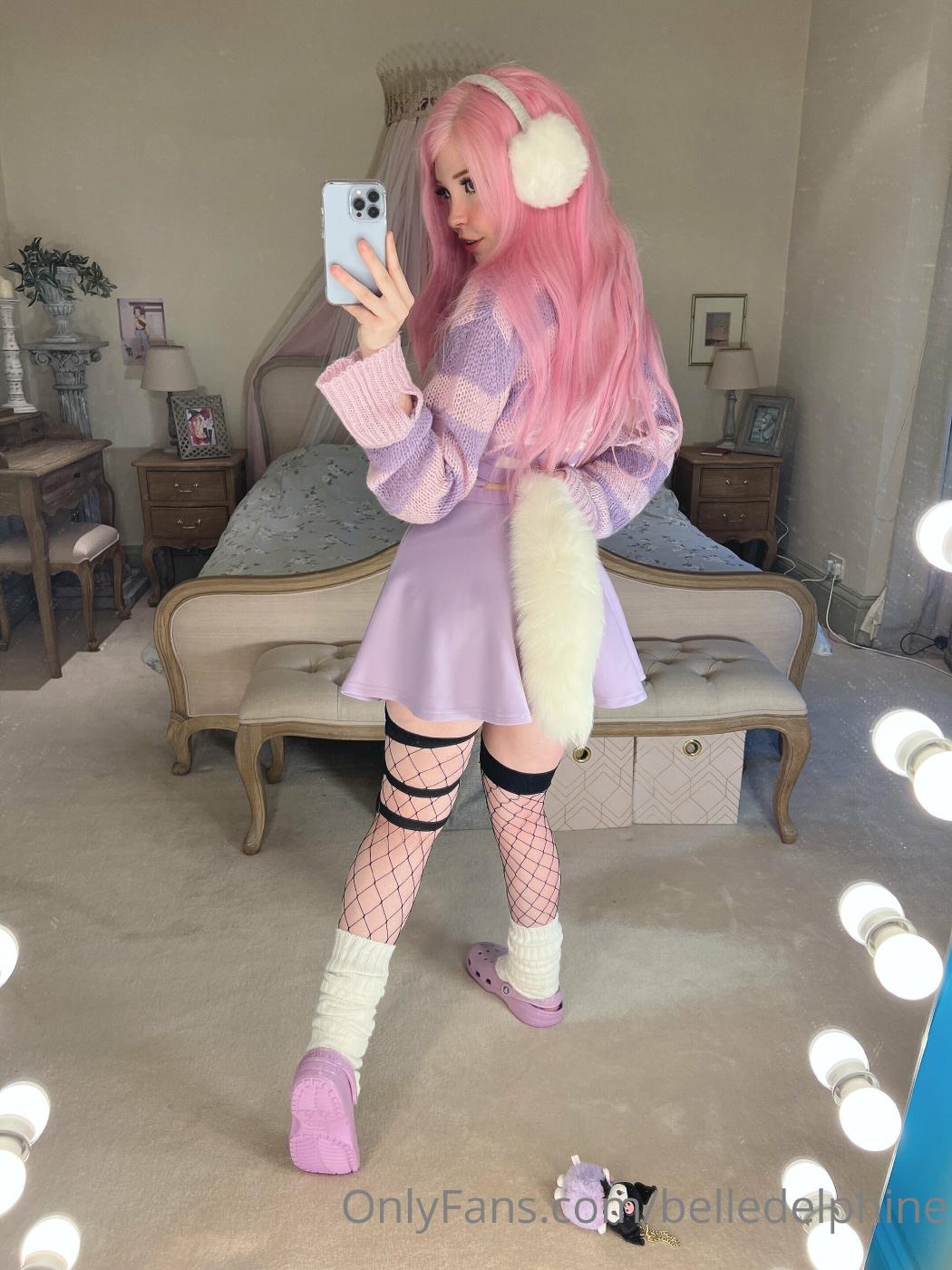 belle delphine purple crocs full onlyfans set leaked tltuwq influencersgonewild