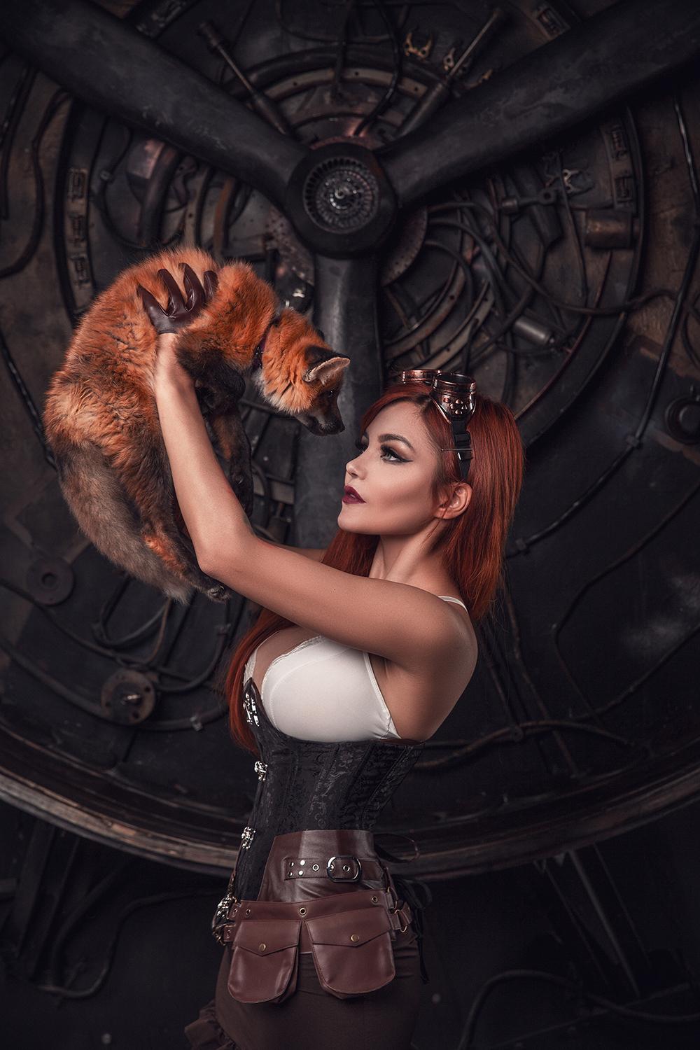 kalinka fox nude steampunk cosplay patreon set leaked mcpfcb influencersgonewild