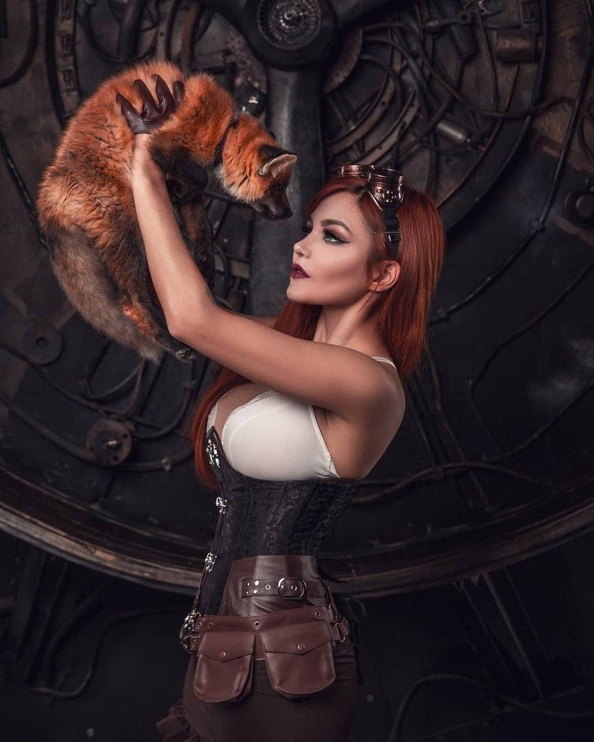 kalinka fox nude steampunk cosplay patreon set leaked qdplla influencersgonewild